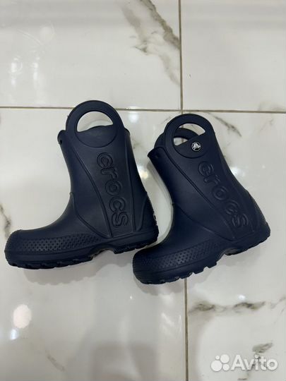 Резиновые сапоги crocs c10