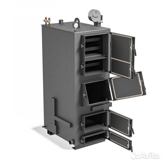 Твердотопливный котел длительного горения