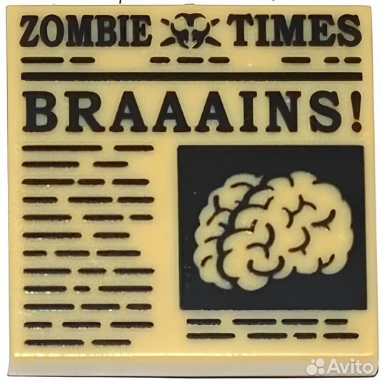 Деталь Lego 3068pb0681 Tan 2 U