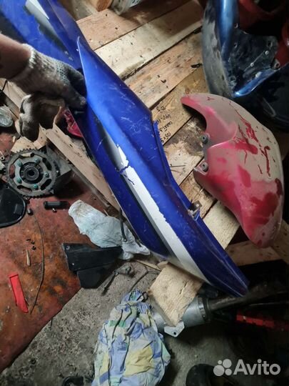 Yamaha xjr 400 пластик хвоста