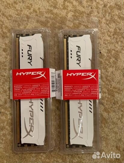 Запечатанная оперативная память DDR3 8GB HyperX