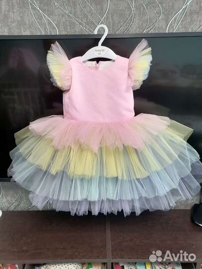 Платье для девочки 86