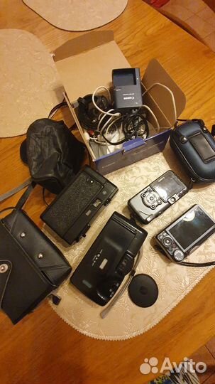 Фотоаппараты Эликон 35 Yachica Canon SX220, S70