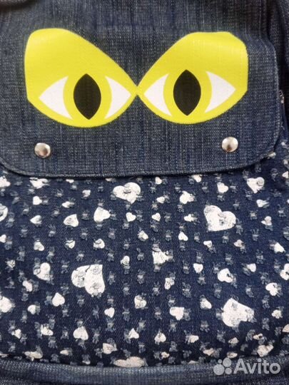 Рюкзак джинсовый