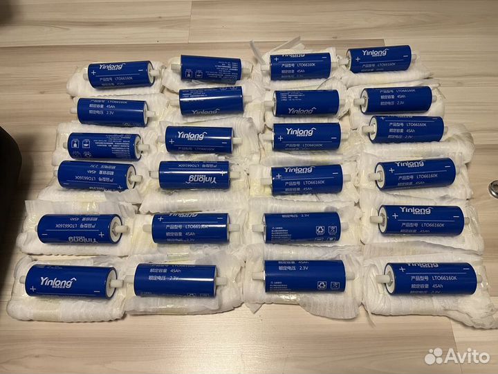 Литий-титанат 2,3 В, 40Ач