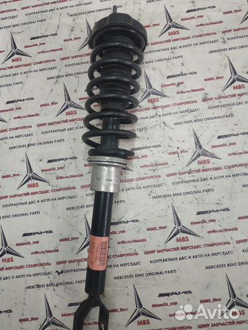 Стойка с пружиной w211 Mercedes перед