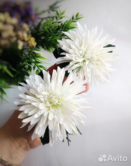 Цветы на резиночках на праздник