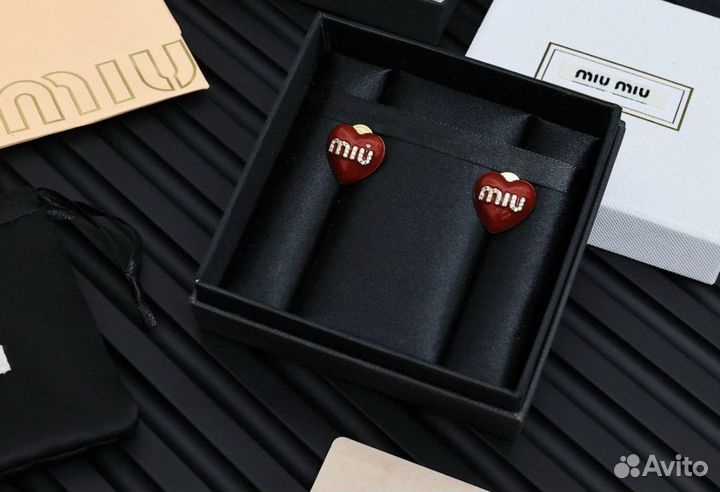 Серьги Miu Miu