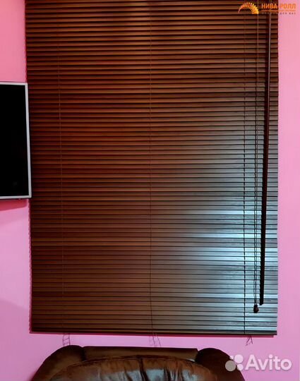 Жалюзи бамбуковые деревянные