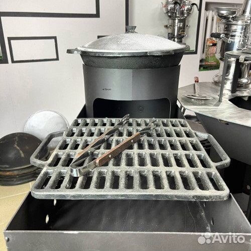 Мангал с подказанником