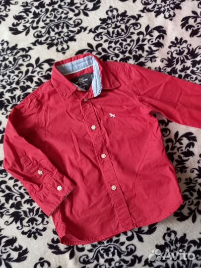 Рубашки на мальчика 3-4 года