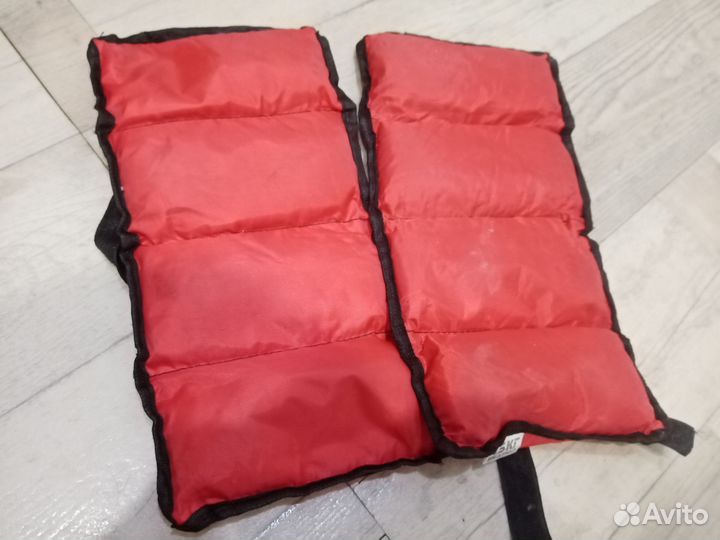 Утяжелители для ног по 1.5 кг каждый