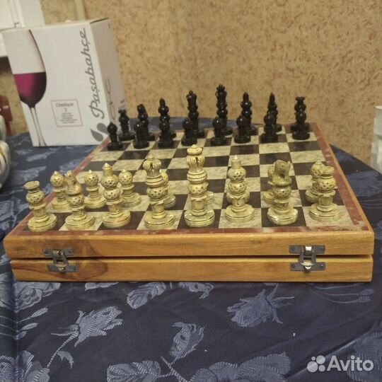 Шахматы ручной работы. Индия