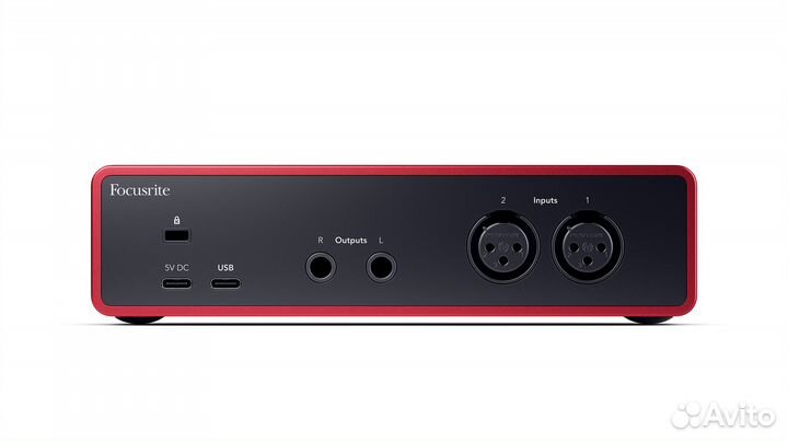 Аудиоинтерфейс USB Focusrite Scarlett 2i2 4th Gen