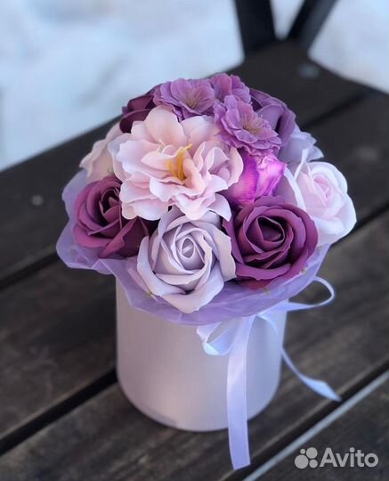 Цветы из мыла / букет