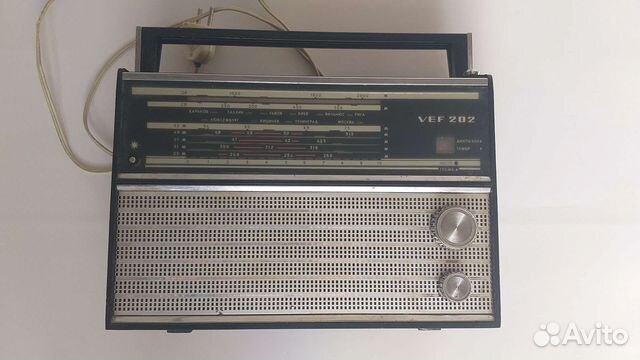 Радиоприемник СССР вэф 202