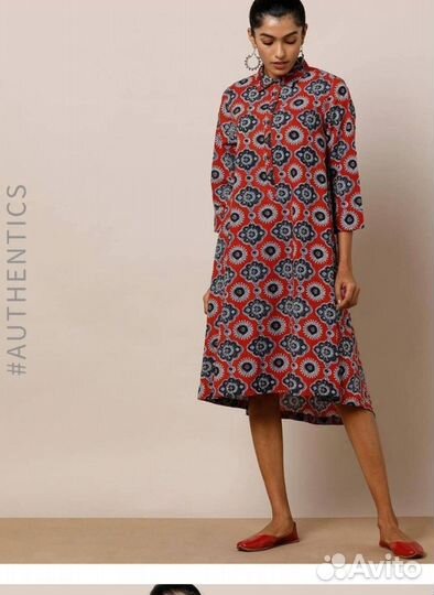 Платье рубашка, летнее