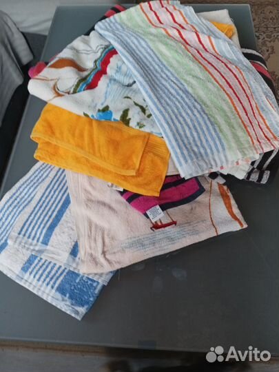 Махровые полотенца бу