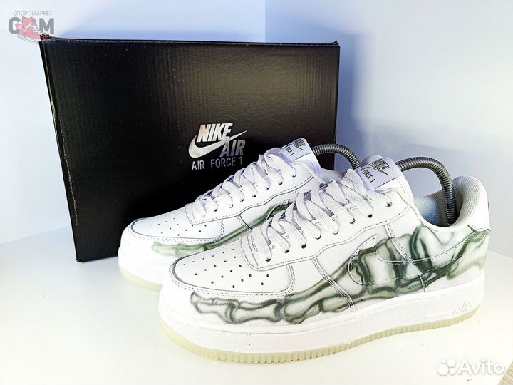 Кроссовки nike air force 1 skeleton