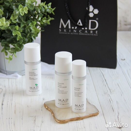 M.A.D. Skincare вся косметика + пробники