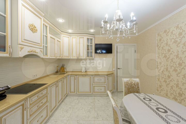 3-к. квартира, 92,4 м², 9/16 эт.