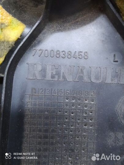 Крышка заднего фонаря правая Renault Megane 1