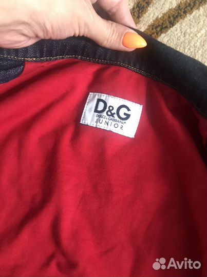 Куртка dolce gabbana оригинал детская