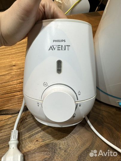 Стерилизатор подогреватель Avent + бутылочки