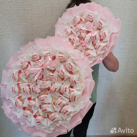 Сладкие букеты из рафаэлло