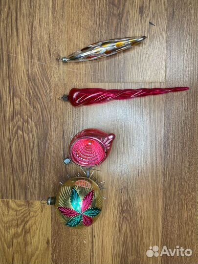 Елочные игрушки СССР