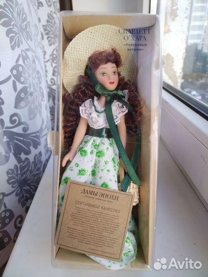 Кукла Скарлетт дамы эпохи