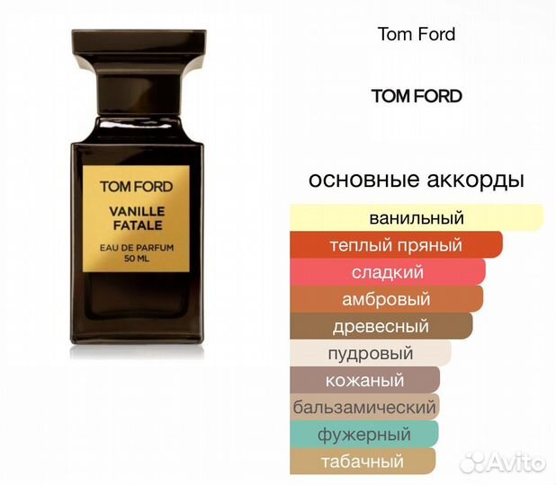 Духи том ford