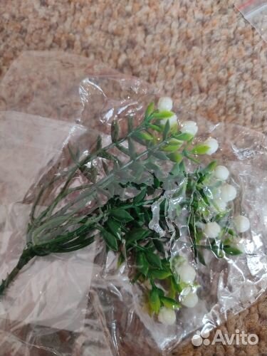 Искусственные цветы, букет-3 шт