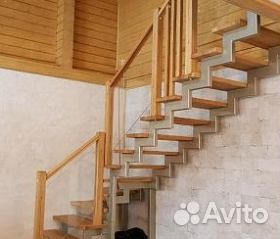 Лестница металлическая для дома и дачи