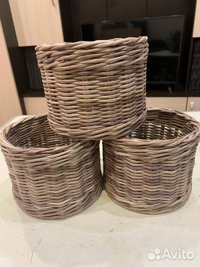 Плету корзинки на заказ по вашим размерам
