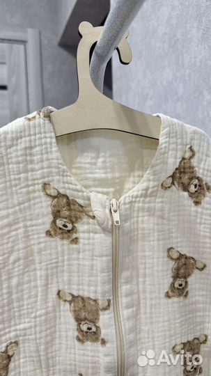 Спальный мешок детский, пеленка кокон 56-74