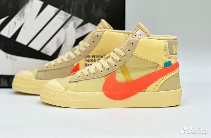 Кроссовки Nike Blazer Mid x Off White Кеды Новые