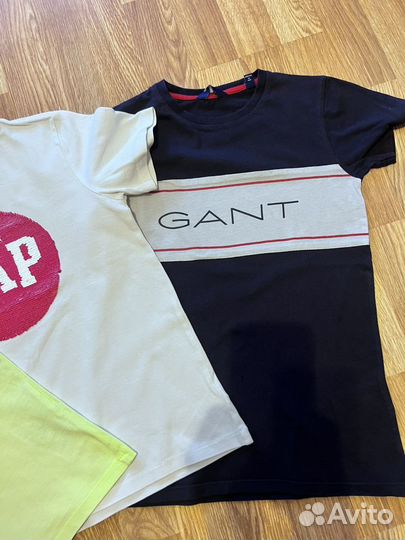 Футболки Gant, Gap, Guess