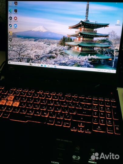 Ноутбук игровой asus TUF Gaming F15 fx506lh-HN082T