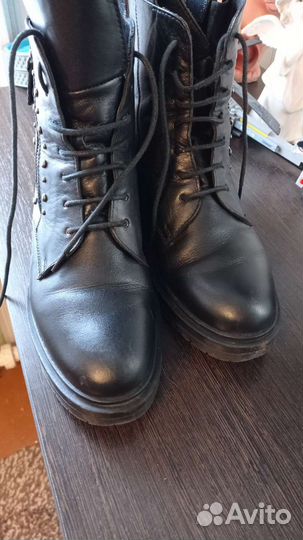 Ботинки женские 37 размер натуральная кожа