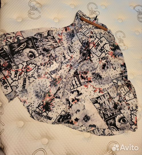 Юбка комикс (S) 950, сарафан 750