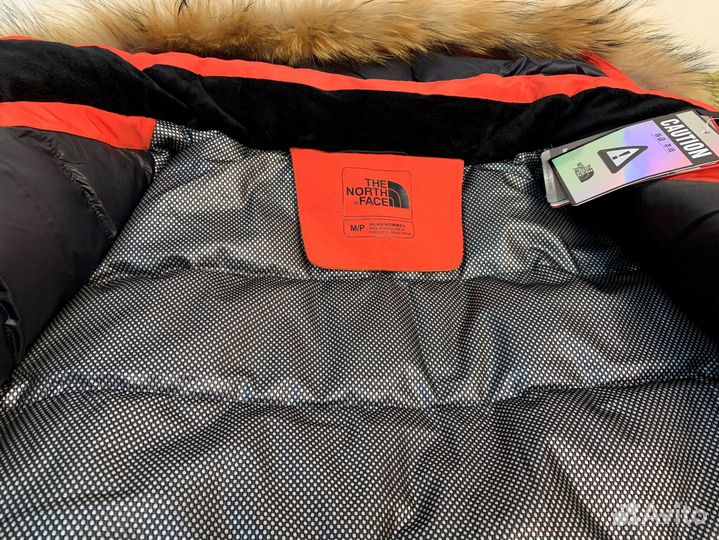 Пуховик мужской с мехом The North Face