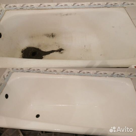 Реставрация ванн за 2 часа