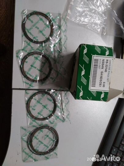 Кольца поршневые Autowelt RS33140