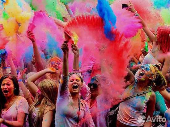 Краски холи фестивальные опт и розница