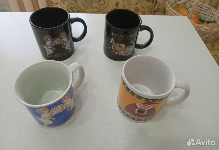 Кружки, чашки разные