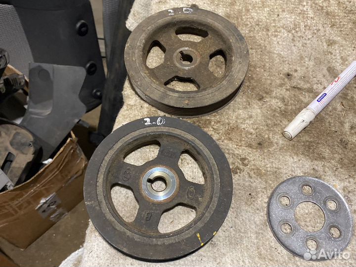 Шкив коленвала Hyundai Creta