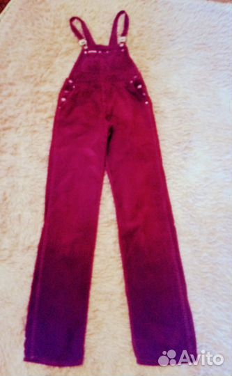 Вельветовый комбинезон женский