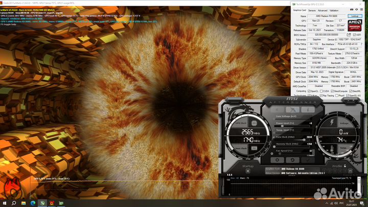 Игровой комп Ryzen 5 2600+ Sapphire Pulse RX 6600