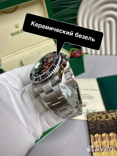 Часы rolex submariner date black